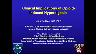 Mechanisms of OpioidInduced Hyperalgesia and Future Therapeutic Approaches [upl. by Ordisi217]