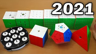 My Main Speedcubes 2021 [upl. by Imuy271]