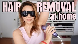 Ultimate IPL HAIR REMOVAL AtHome Experience The Ulike Air 10  Amber Lykins [upl. by Anot]