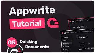 Appwrite Database Tutorial 5  Deleting Documents [upl. by Jori546]