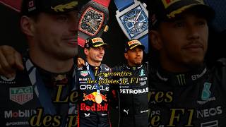 Quelles sont les montres que portent les pilotes de Formule 1 [upl. by Laurella]