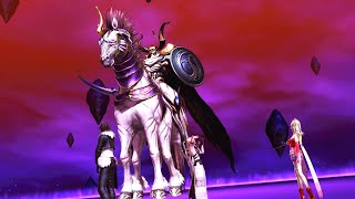 Dissidia Final Fantasy NT  Odin Boss Fight vs Lightning PS4 Pro [upl. by Jerri]