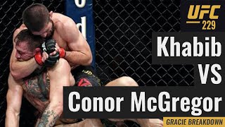 Conor McGregor vs Khabib Nurmagomedov UFC 229 Gracie Breakdown [upl. by Recha]