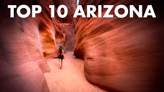 TOP 10 PLACES TO VISIT IN ARIZONA [upl. by Ditzel]