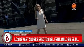 Los devastadores efectos del fentanilo la droga zombie [upl. by Etnovahs]