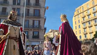 Gegants de Vilafranca del Penedès  600 anys  Centenaris i Històrics [upl. by Toole662]