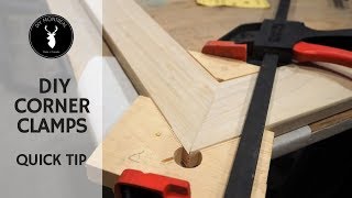 DIY Corner Clamps  Quick Tip [upl. by Helprin23]