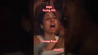 Crying Girl Diljit Dosajh Concert Roast roast roastvideo viral cryinggirl diljitdosanjh fun [upl. by Ellinnet]