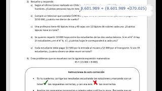 Solucionario Operatoria Combinada  6°básico [upl. by Samanthia]