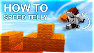 How To Speed Telly Bridge In Minecraft Tutorial [upl. by Niwde989]