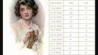 Online Knitting Needle Conversion Chart [upl. by Ailb]