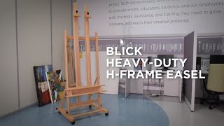 How to Assemble a Blick Studio Heavy Duty HFrame Easel [upl. by Alyda440]