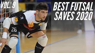 Best Futsal Saves 2020  Vol 9  Las Mejores Paradas  Penyelamatan Kiper Futsal Terbaik [upl. by Baldridge]