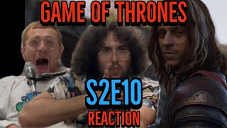 HES A SHAPESHIFTER  Game of Thrones S2E10  Valar Morghulis  REACTION [upl. by Cox759]