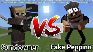 Sundowner VS Fake PeppinoMOB BATTLE [upl. by Filipe738]