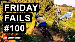 Friday Fails 100  The Ultimate Compilation of the Best MTB Crashes [upl. by Aleunamme597]