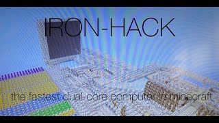 IRONHACK  A Minecraft SIMD Processor [upl. by Goldsmith]