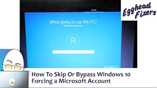 How To Skip Or Bypass Windows 10 Forcing a Microsoft Account [upl. by Atinuahs]