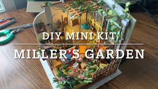 DIY Miniature House  Miller’s Garden  Timelapse [upl. by Aikmat]