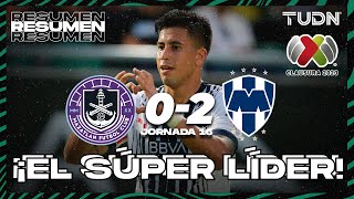 Resumen y goles  Mazatlán 02 Rayados  CL2023 Liga Mx  J16  TUDN [upl. by Ehcadroj426]