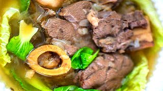 How to Cook Batangas Original Bulalo  Batangas Style Recipe [upl. by Yelsna241]