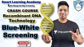 BlueWhite Screening Crash course on Recombinant DNA TechnologyCSIRNETGATEDBTICMR [upl. by Akeihsat]