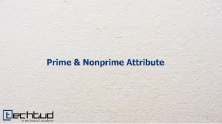 Prime and Nonprime Attribute  Database Management System [upl. by Poock]