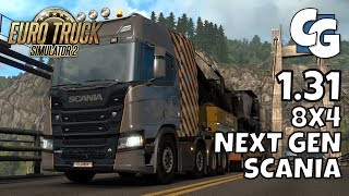 ETS2  131  8x4 Next Gen Scania Heavy Haul  QampA  ETS2 Vanilla Gameplay No Mods [upl. by Lletnahs]