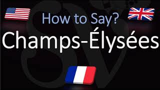 How to Pronounce Champs Élysées French Pronunciation Native Speaker [upl. by Yzdnil]