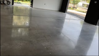 Transforming An Auto Repair Garage Floor Into Beautiful Restaurant Floor Concrete Polishing [upl. by Ettelliw654]