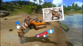 Como tamear al Chalicotherium en ARK mobile [upl. by Esya]