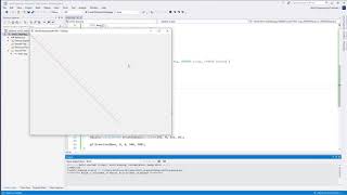 C Win32 GDI draw lines rectangles ellipses images [upl. by Yrrak539]