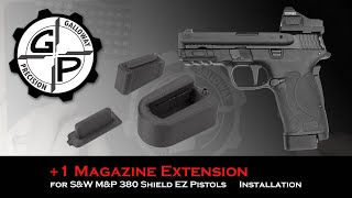 MampP Shield 380 EZ Magazine 1 Extension [upl. by Rodolph738]