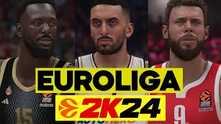 CÓMO JUGAR LA EUROLIGA EN NBA 2K24 PS5 Y XBOX SERIES XS [upl. by Rammus]