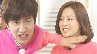 Lee Kwang Soo so obsessed with Kim Ji Won 《Running Man》런닝맨 EP429 [upl. by Nyliac]