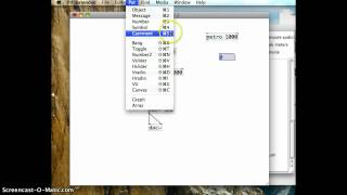 Keyboard Shortcuts in Pure Data tutorial [upl. by Eggett]