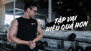 Cách TẬP VAI hiệu quả hơn VỚI TẠ ĐƠN  Effective Dumbbell Shoulder Workout  SHINPHAMM [upl. by Cherilynn]