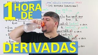 DERIVADA 1 hora direto de exercícios [upl. by Cathi]