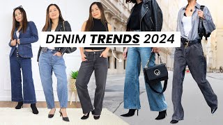 I tried the 7 BIGGEST denim trends for 2024 and heres what you should buy or SKIP [upl. by Vevina77]