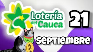 Resultado LOTERIA DEL CAUCA Sabado 21 de Septiembre de 2024 [upl. by Aillimac]