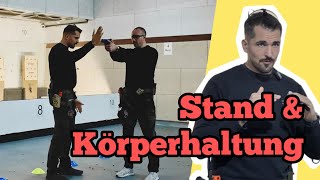 🎯 Diese grundlegenden Punkte musst Du kennen Stand amp Körperhaltung kurzwaffenausbildung [upl. by Johanna]