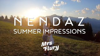 NENDAZ Summer Impression  Sommerferien in der Schweiz [upl. by Akinot793]