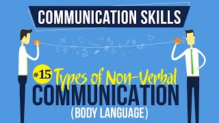 Types of Nonverbal Communication Body Language  Introduction to Communication Skills [upl. by Enillebyam604]