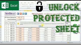 How To Unlock Password Protected Excel Sheet without Password [upl. by Ketti788]