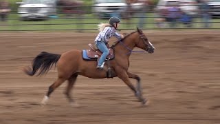 Morrison County Fair Barrel Racing  August 9 2019 [upl. by Angelle413]