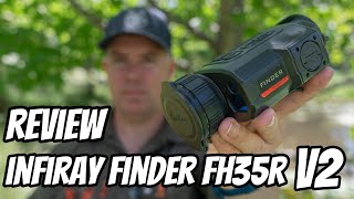 InfiRay Finder FH35R V2  Thermal Scanner with LRF  Review [upl. by Stich]