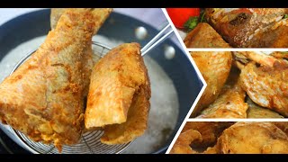 COMMENT FRIRE SON POISSON  HOW TO FRY A RED SNAPPER [upl. by Rexanna]