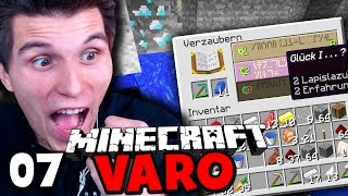 JACKPOT GLÜCK 1 VERZAUBERUNG amp DIAMANTEN ✪ MINECRAFT VARO 4 07  Paluten [upl. by Tamaru]