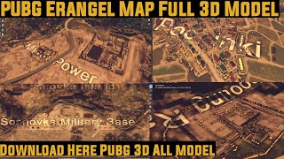 DOWNLOAD PUBG 3D MODEL ERANGEL MAP FULL [upl. by Anal596]