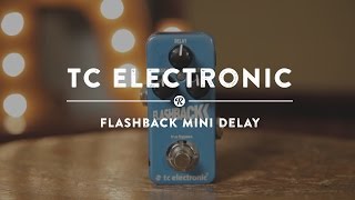 TC Electronic Flashback Mini Delay  Reverb Demo Video [upl. by Edahc]